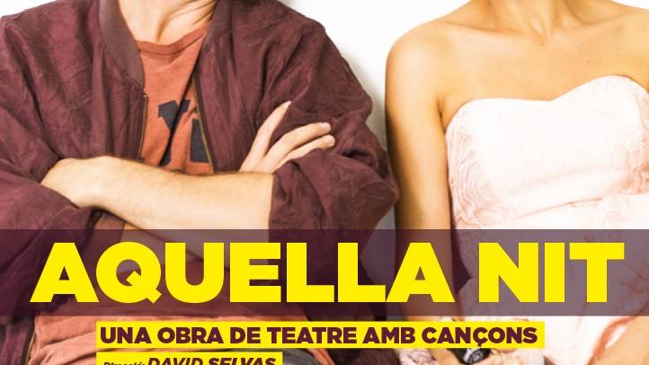 Cartell Web Aquella Nit Una Obra De Teatre Amb Cancons La Villarroel Barcelona